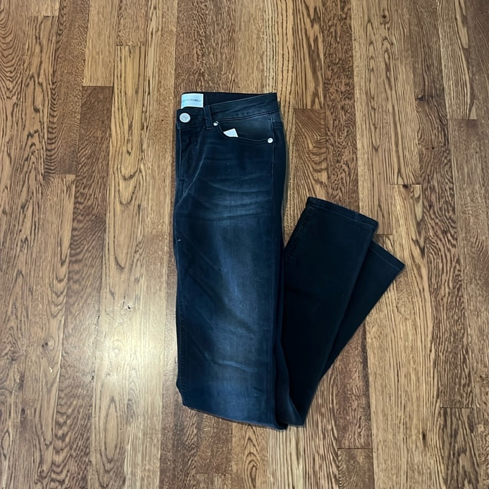 NWT Won Hundred Women’s Elle Washed Black Jeans Size 27